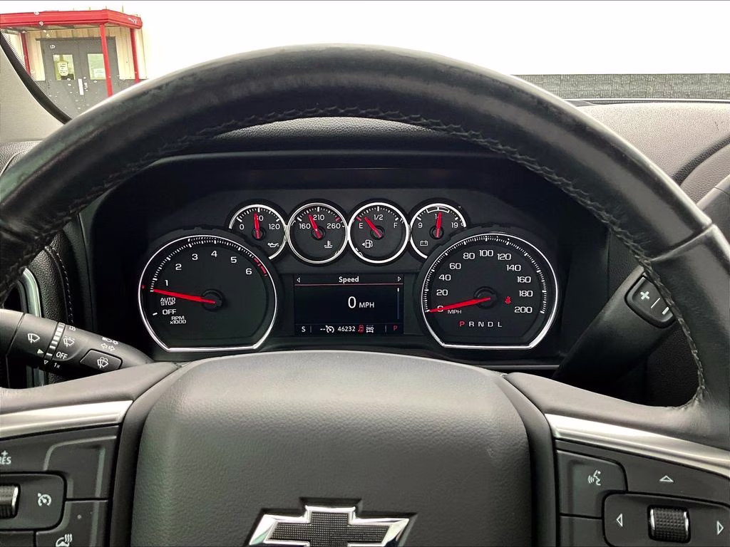 2019 Summit White Chevrolet Silverado 1500 LT Trail Boss 4X4 Truck