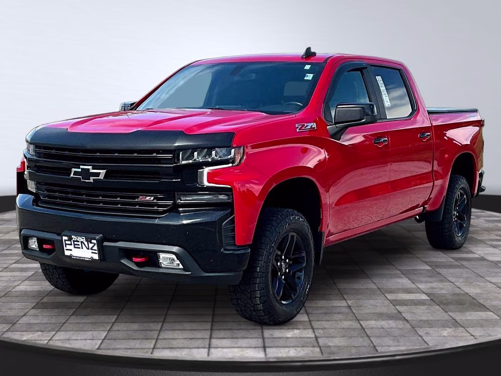 2021 Cherry Red Tintcoat Chevrolet Silverado 1500 LT Trail Boss 4X4 Truck