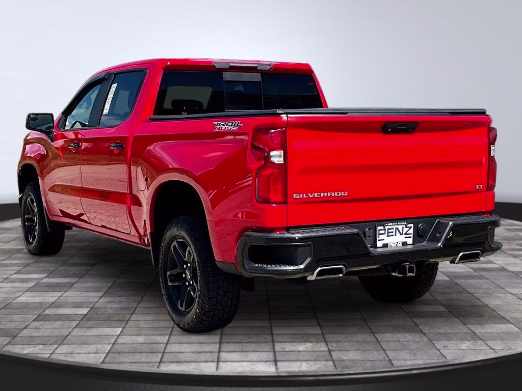 2021 Cherry Red Tintcoat Chevrolet Silverado 1500 LT Trail Boss 4X4 Truck