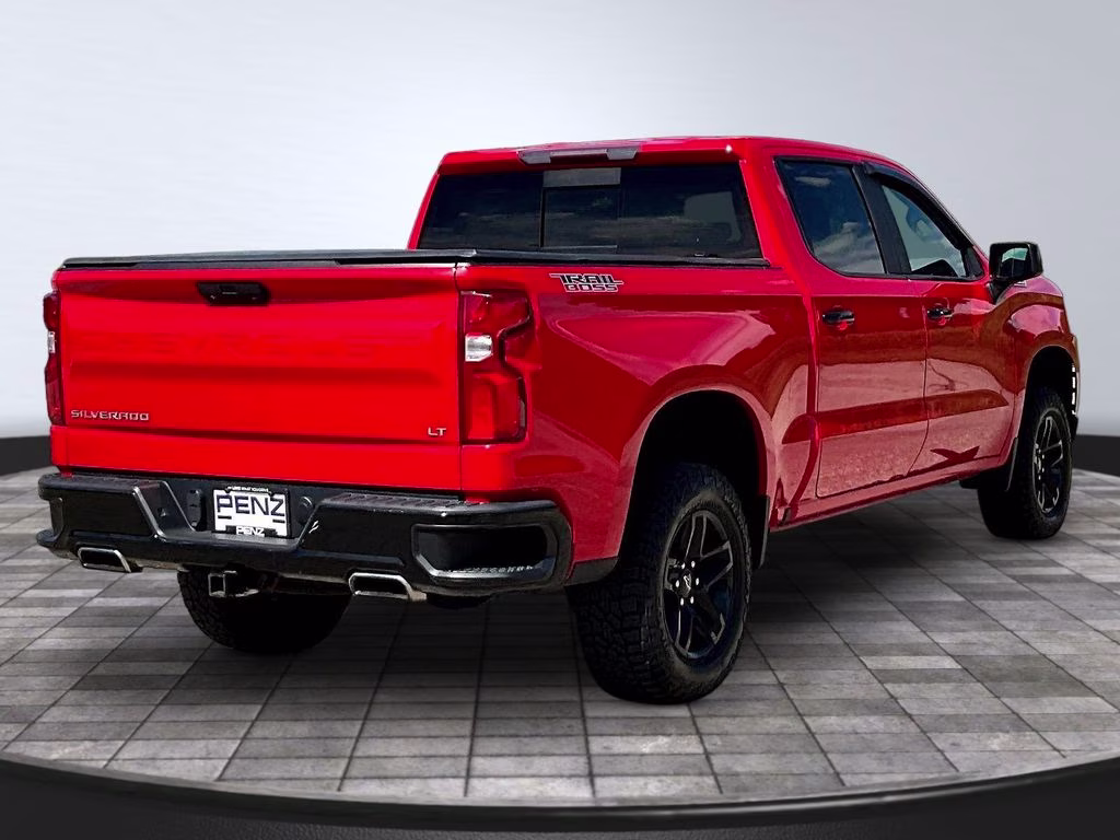 2021 Cherry Red Tintcoat Chevrolet Silverado 1500 LT Trail Boss 4X4 Truck