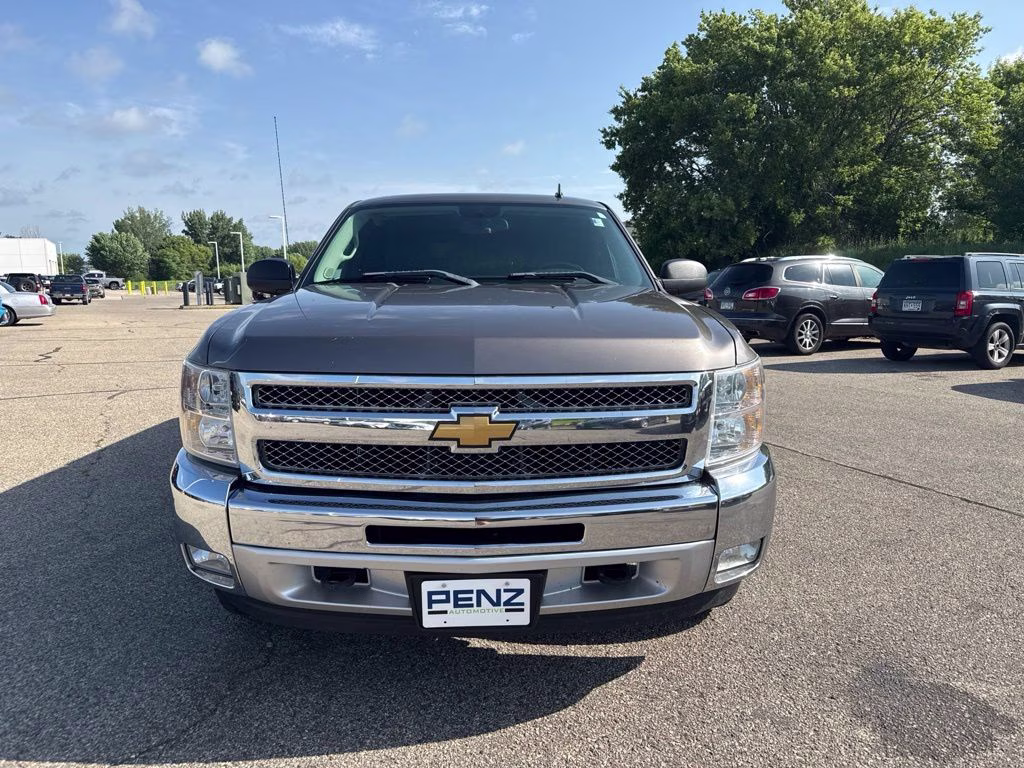 2012 Mocha Steel Metallic Chevrolet Silverado 1500 LT 4X4 Truck