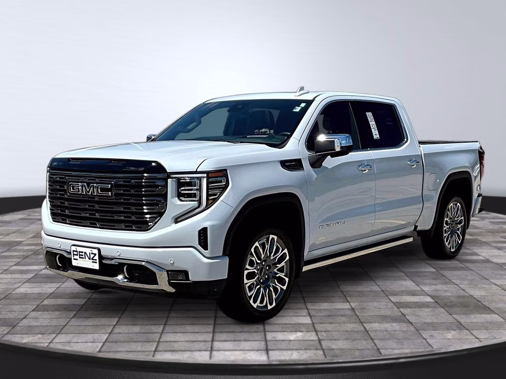 2026 Glacier White Tricoat GMC Sierra 1500 Denali Ultimate 4X4 Truck