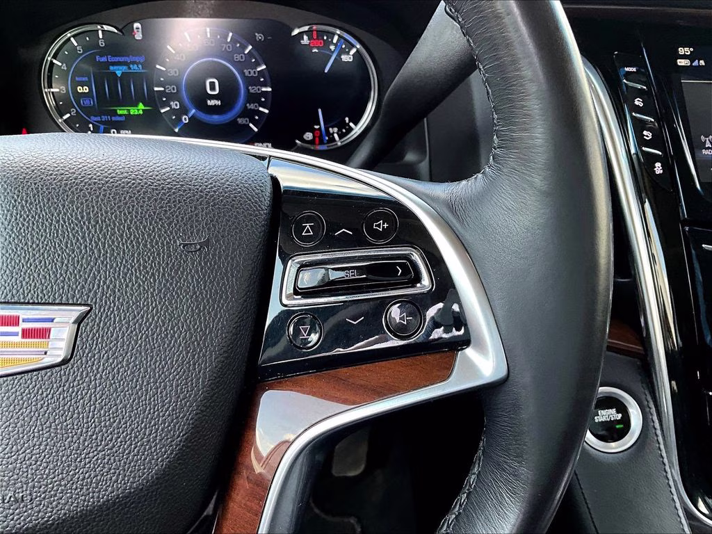 2019 Crystal White Tricoat Cadillac Escalade Luxury 4X4 SUV