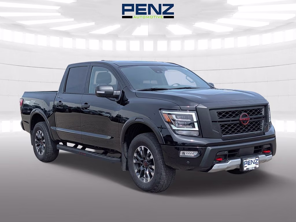 2024 Super Black Nissan Titan PRO-4X 4X4 Truck