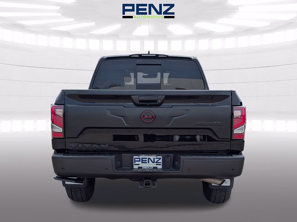 2024 Super Black Nissan Titan PRO-4X 4X4 Truck