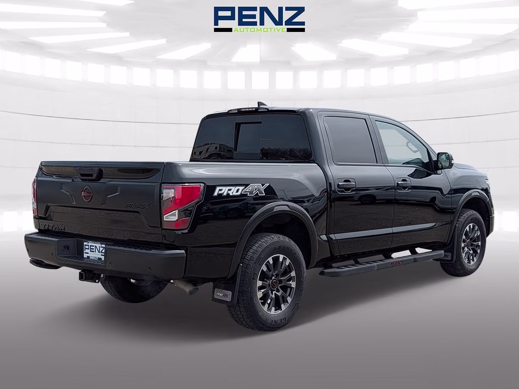 2024 Super Black Nissan Titan PRO-4X 4X4 Truck