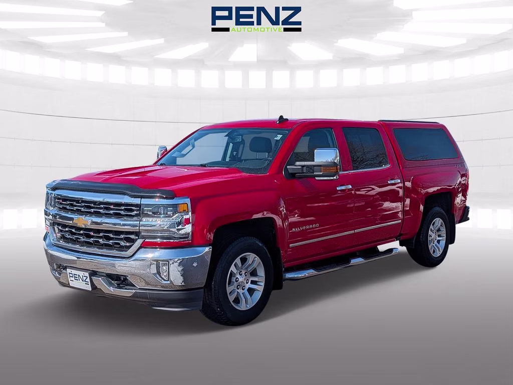 2018 Red Hot Chevrolet Silverado 1500 LTZ 4X4 Truck