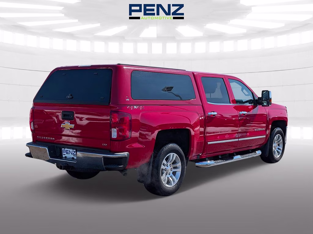 2018 Red Hot Chevrolet Silverado 1500 LTZ 4X4 Truck