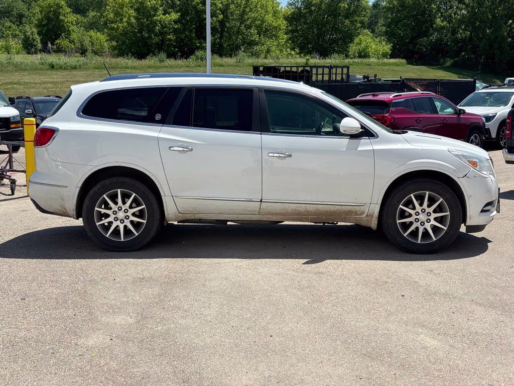 2016 Summit White Buick Enclave Leather Group FWD SUV