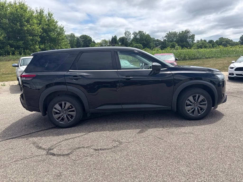 2023 Super Black Nissan Pathfinder S 4X4 SUV