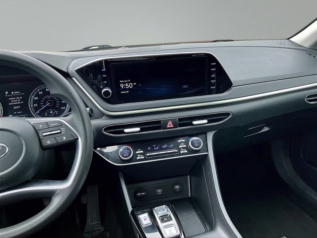 2023 Portofino Gray Hyundai Sonata SEL FWD Sedan