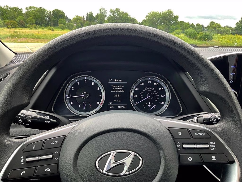 2023 Portofino Gray Hyundai Sonata SEL FWD Sedan