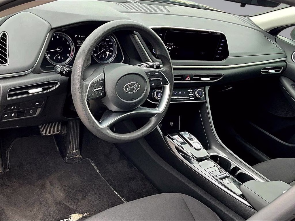 2023 Portofino Gray Hyundai Sonata SEL FWD Sedan