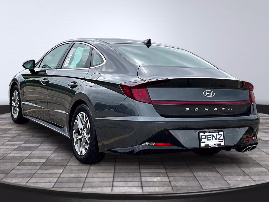 2023 Portofino Gray Hyundai Sonata SEL FWD Sedan