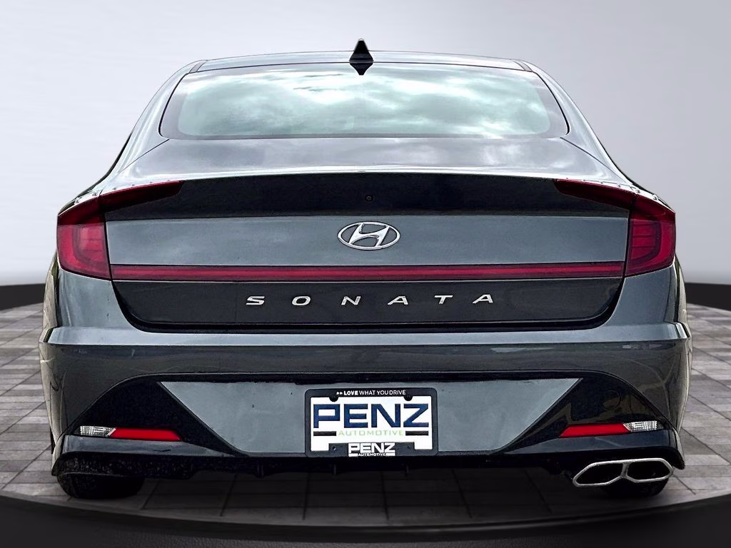 2023 Portofino Gray Hyundai Sonata SEL FWD Sedan