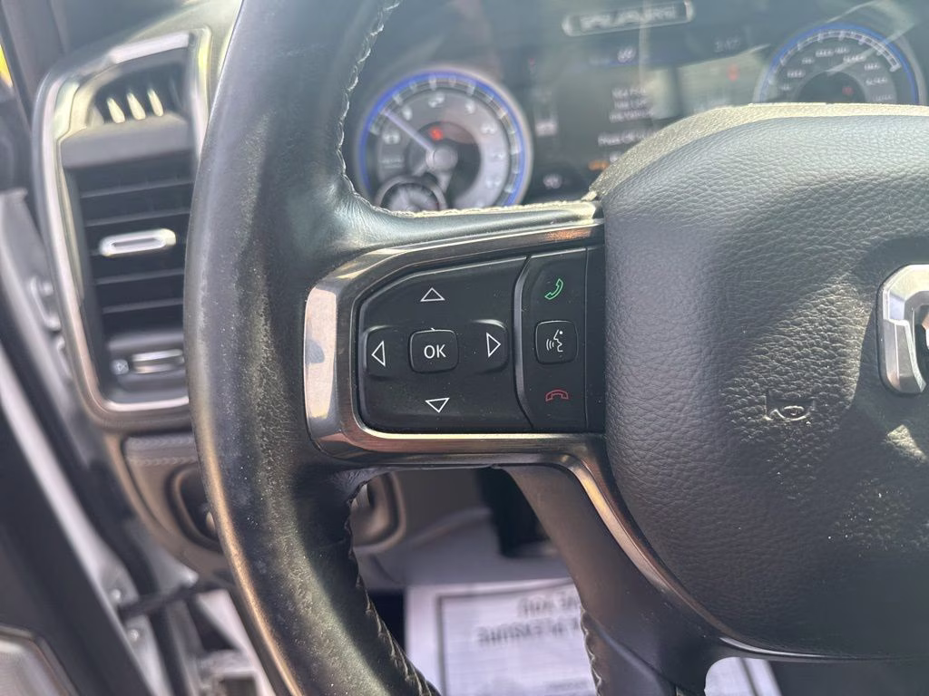 2020 Ivory White Tri-Coat Pearlcoat Ram 1500 Limited 4X4 Truck