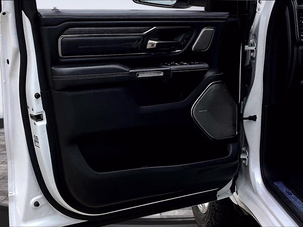 2020 Ivory White Tri-Coat Pearlcoat Ram 1500 Limited 4X4 Truck