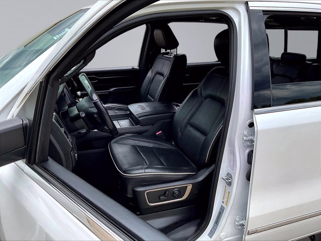 2020 Ivory White Tri-Coat Pearlcoat Ram 1500 Limited 4X4 Truck