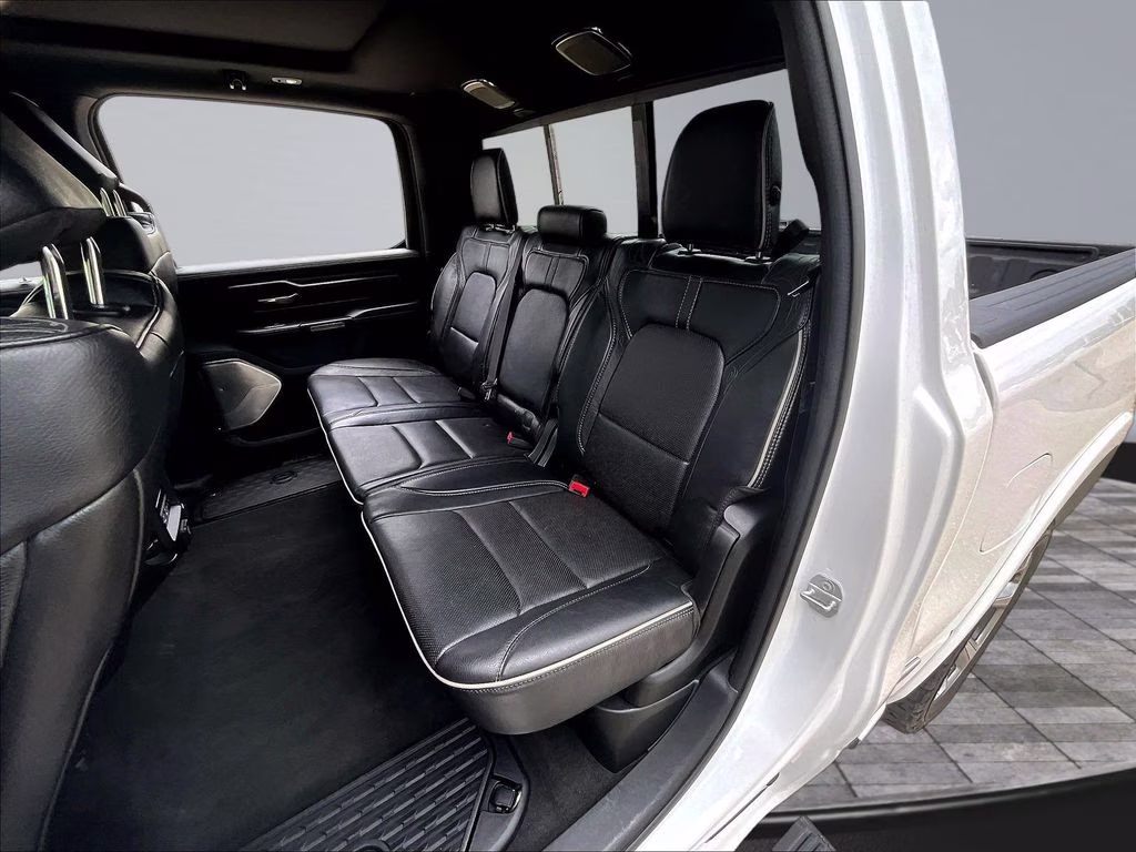 2020 Ivory White Tri-Coat Pearlcoat Ram 1500 Limited 4X4 Truck