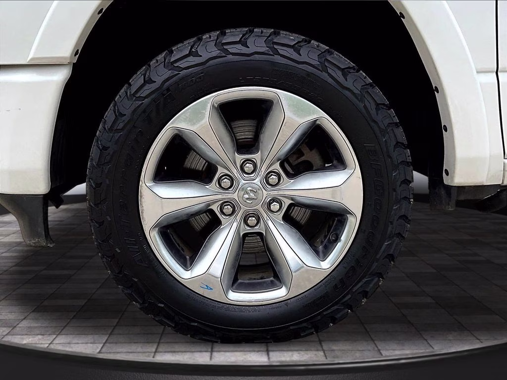 2020 Ivory White Tri-Coat Pearlcoat Ram 1500 Limited 4X4 Truck