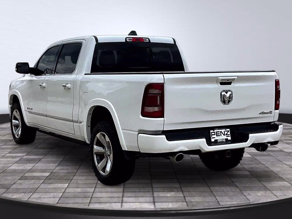 2020 Ivory White Tri-Coat Pearlcoat Ram 1500 Limited 4X4 Truck