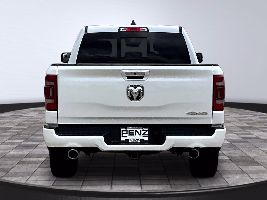 2020 Ivory White Tri-Coat Pearlcoat Ram 1500 Limited 4X4 Truck