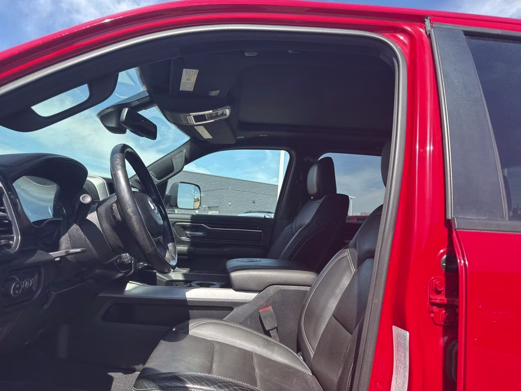 2019 Flame Red Clearcoat Ram 1500 Rebel 4X4 Truck