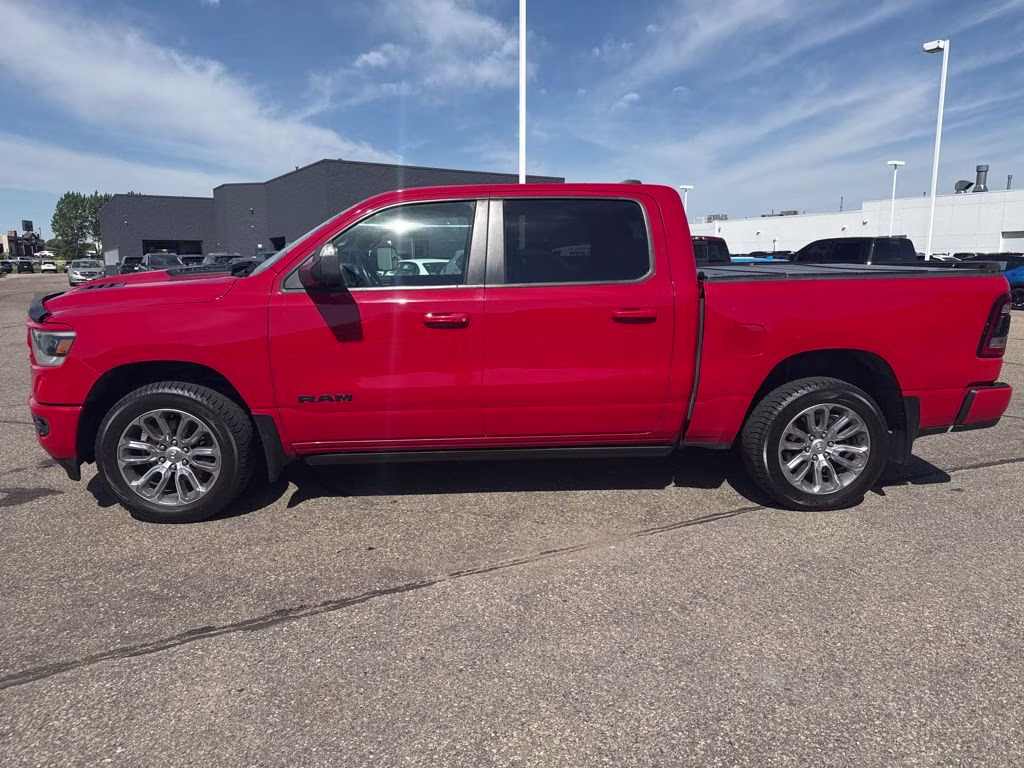 2019 Flame Red Clearcoat Ram 1500 Rebel 4X4 Truck