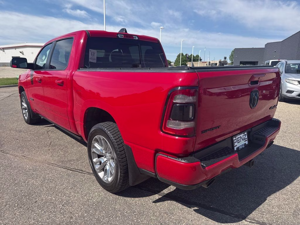 2019 Flame Red Clearcoat Ram 1500 Rebel 4X4 Truck