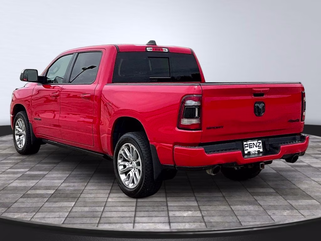 2019 Flame Red Clearcoat Ram 1500 Rebel 4X4 Truck