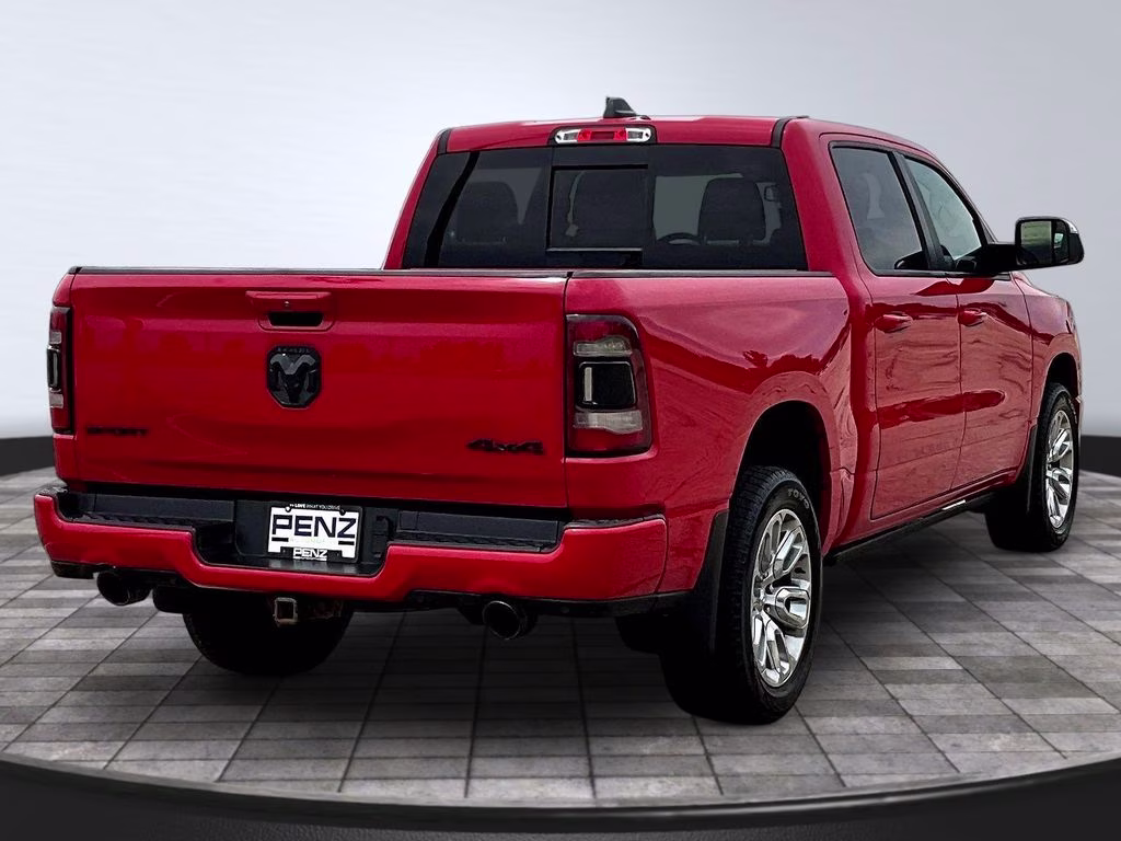 2019 Flame Red Clearcoat Ram 1500 Rebel 4X4 Truck