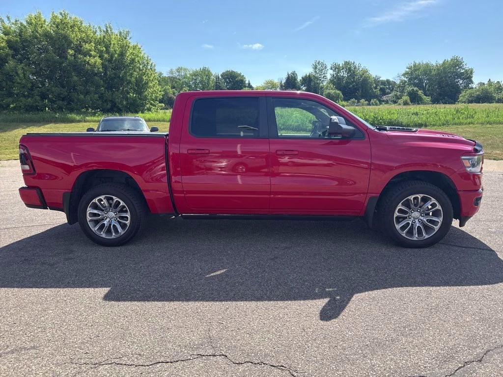 2019 Flame Red Clearcoat Ram 1500 Rebel 4X4 Truck