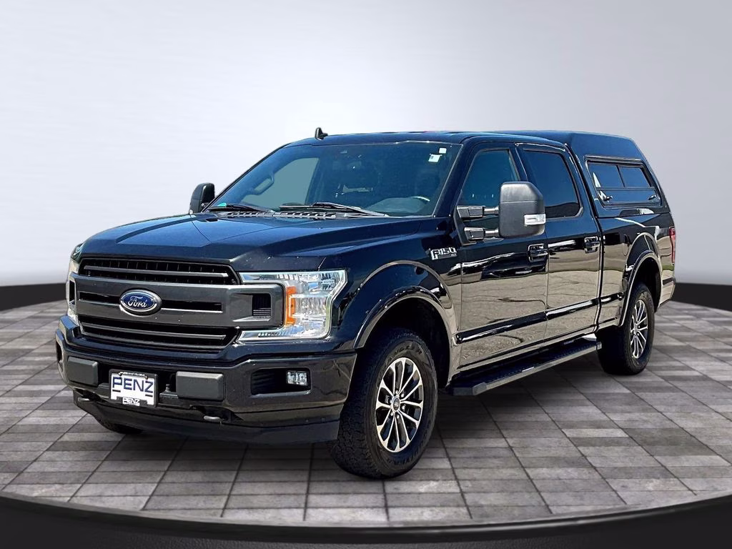 2019 Agate Black Metallic Ford F-150 XLT 4X4 Truck