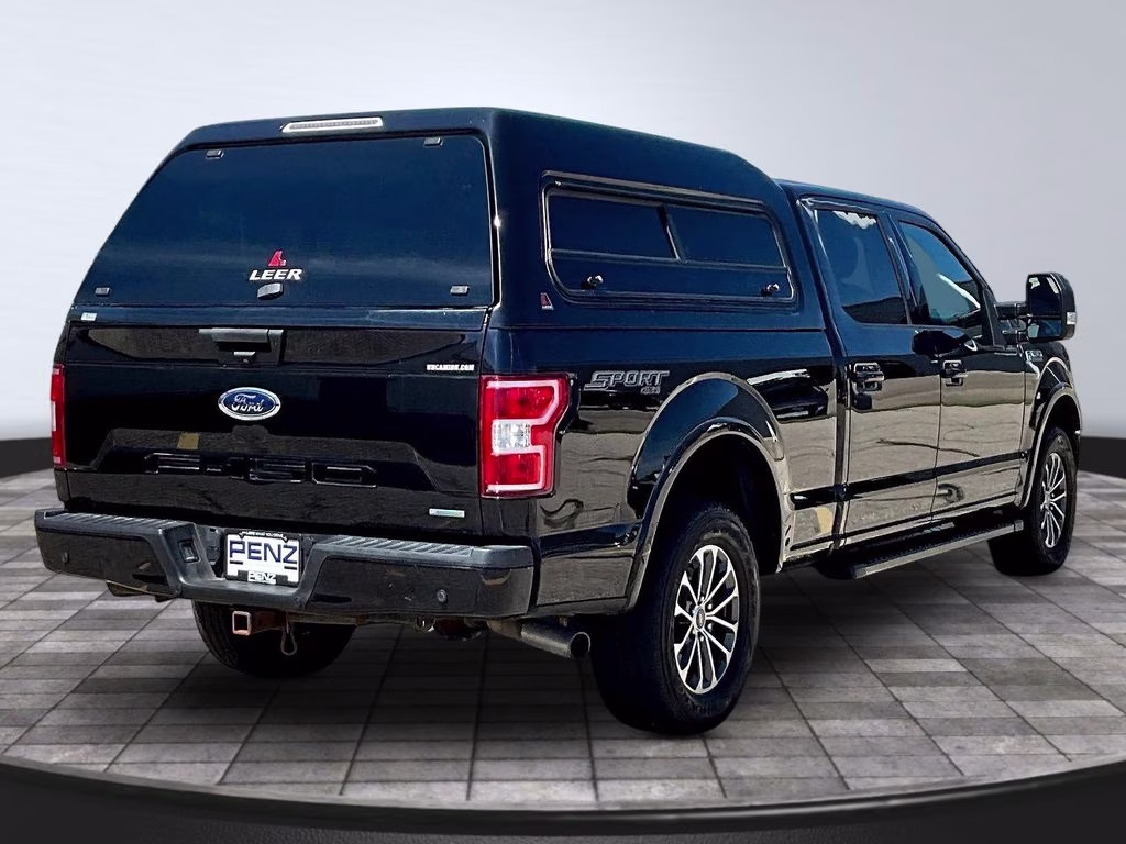 2019 Agate Black Metallic Ford F-150 XLT 4X4 Truck