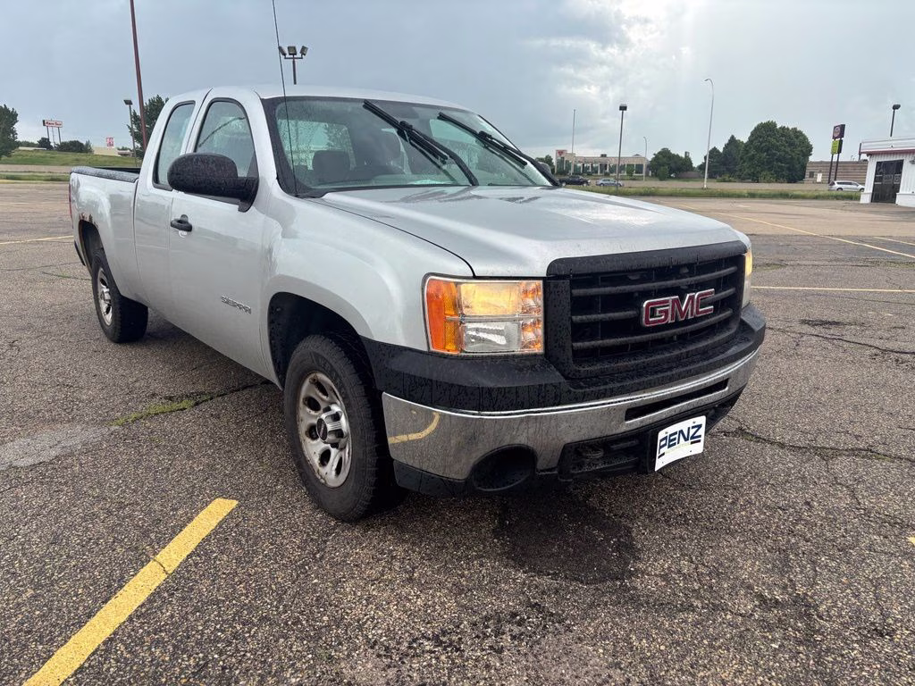 2011 Pure Silver Metallic GMC Sierra 1500 Work Truck RWD Truck