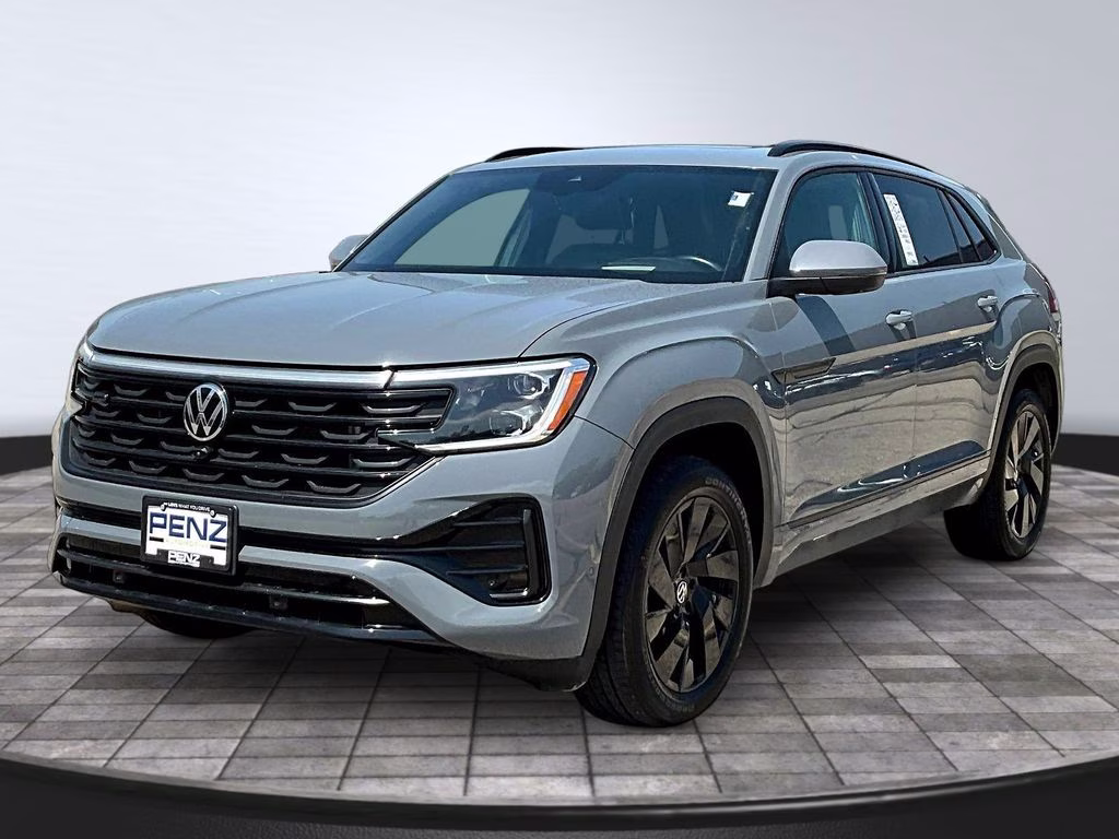 2024 Pure Gray Volkswagen Atlas Cross Sport 2.0T SEL Premium R-Line AWD SUV