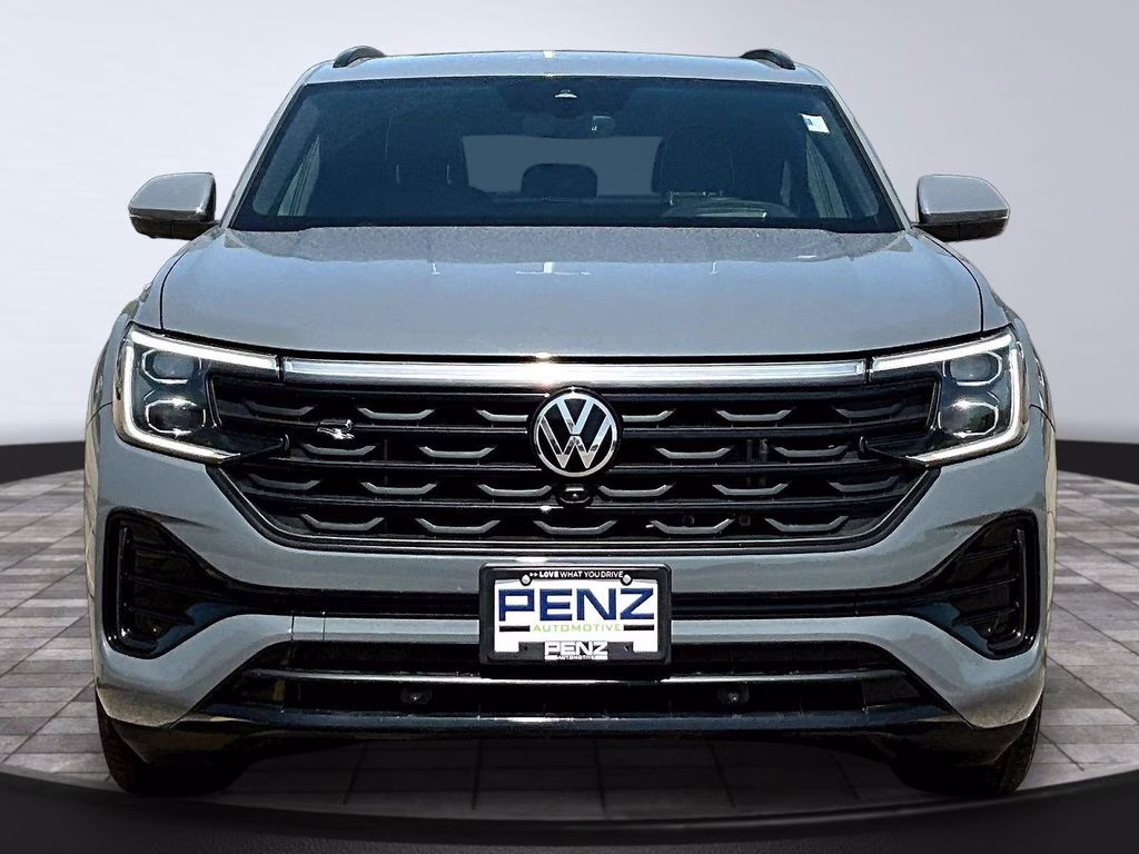 2024 Pure Gray Volkswagen Atlas Cross Sport 2.0T SEL Premium R-Line AWD SUV