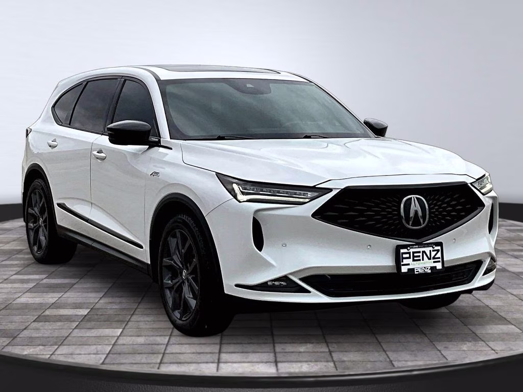 2023 Platinum White Pearl Acura MDX A-Spec AWD SUV
