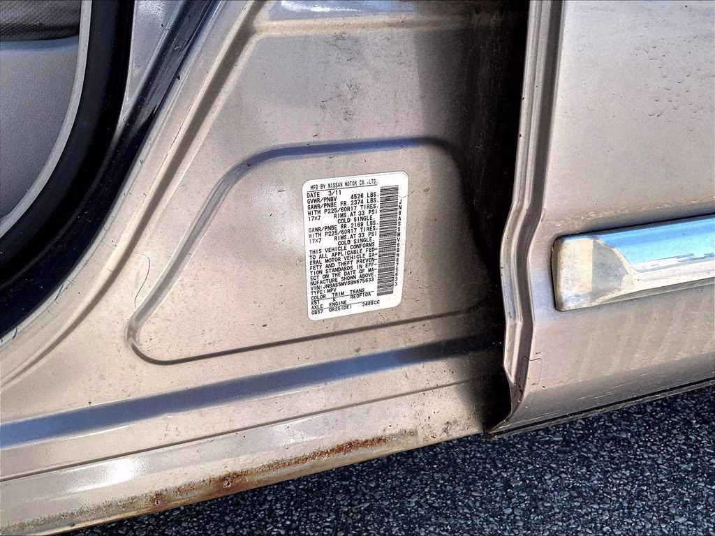 2011 Platinum Graphite Nissan Rogue SV AWD SUV