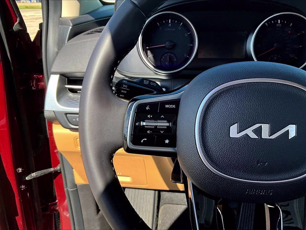 2024 Flare Red Kia Carnival LX Seat Package FWD Van