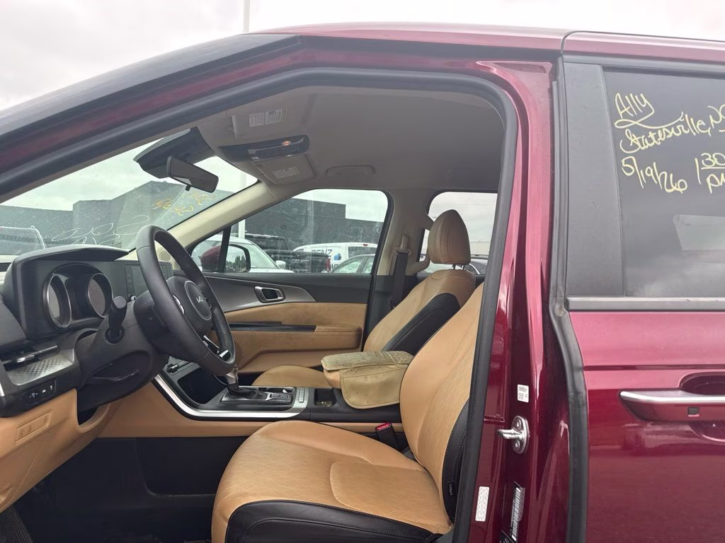 2024 Flare Red Kia Carnival LX Seat Package FWD Van