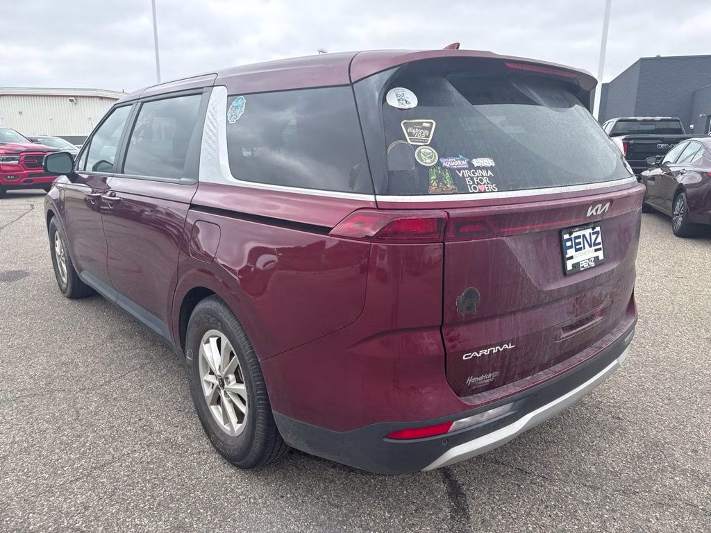 2024 Flare Red Kia Carnival LX Seat Package FWD Van
