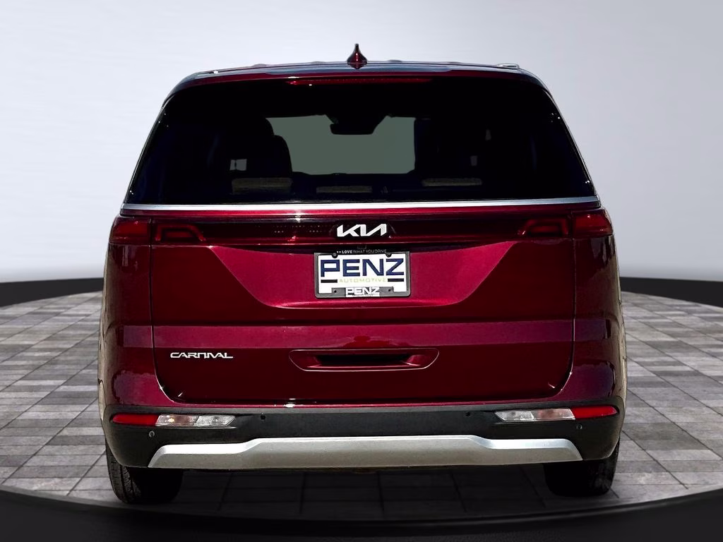 2024 Flare Red Kia Carnival LX Seat Package FWD Van