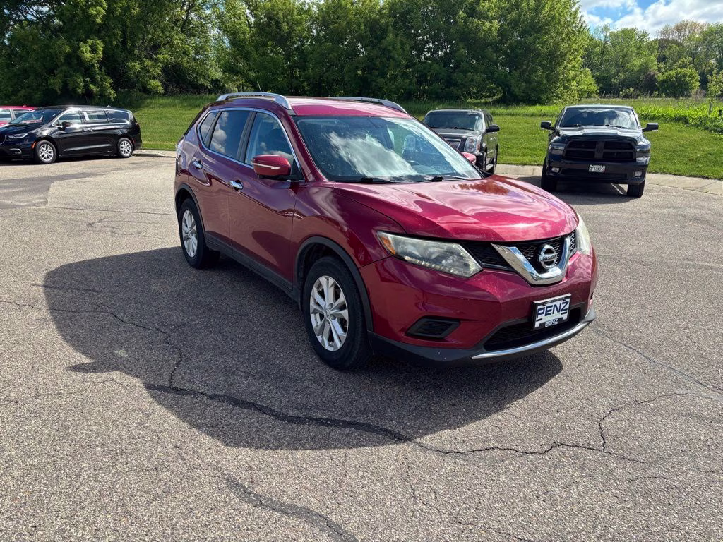 2015 Cayenne Red Nissan Rogue SV AWD SUV