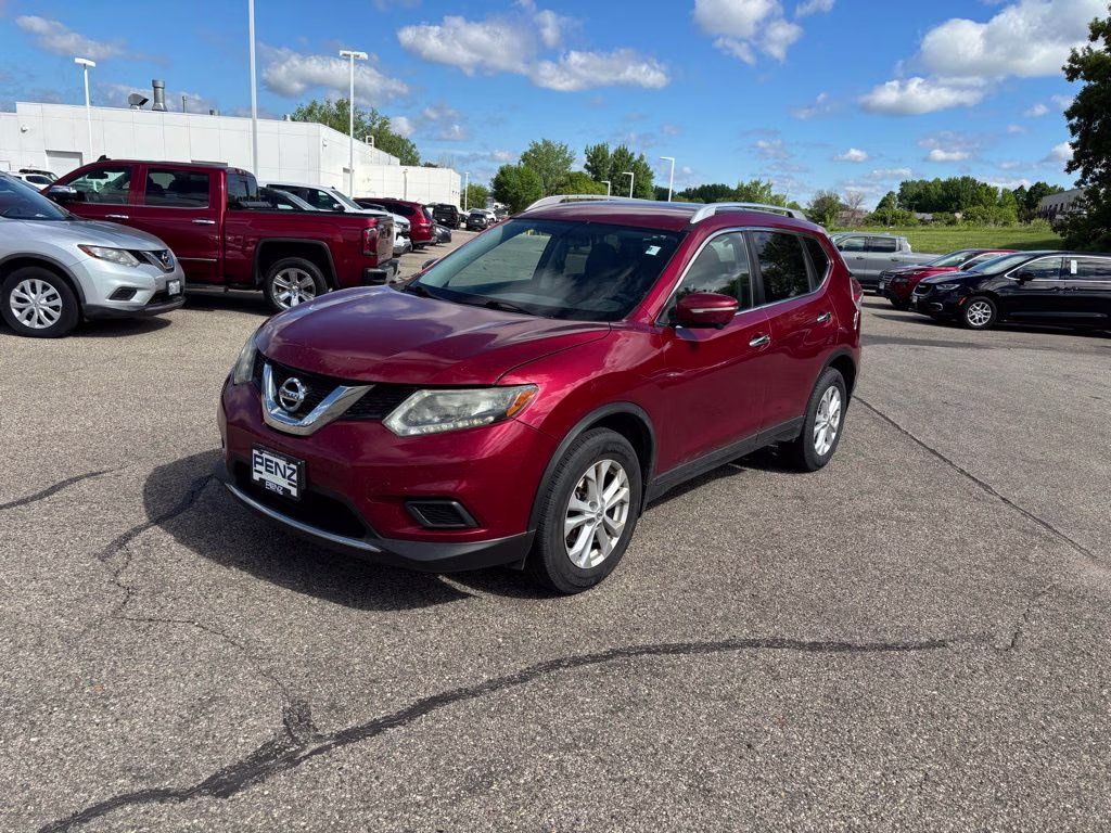 2015 Cayenne Red Nissan Rogue SV AWD SUV