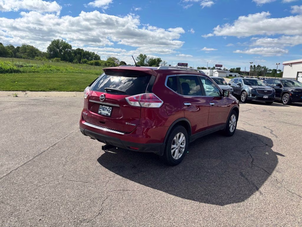 2015 Cayenne Red Nissan Rogue SV AWD SUV