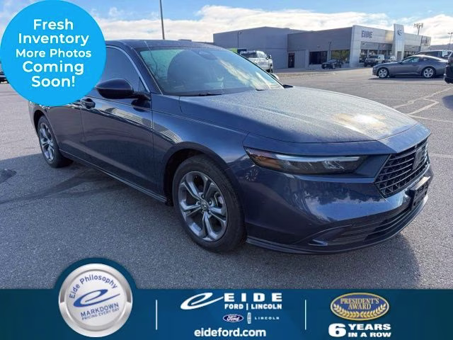 2024 Canyon River Blue Metallic Honda Accord EX FWD Sedan