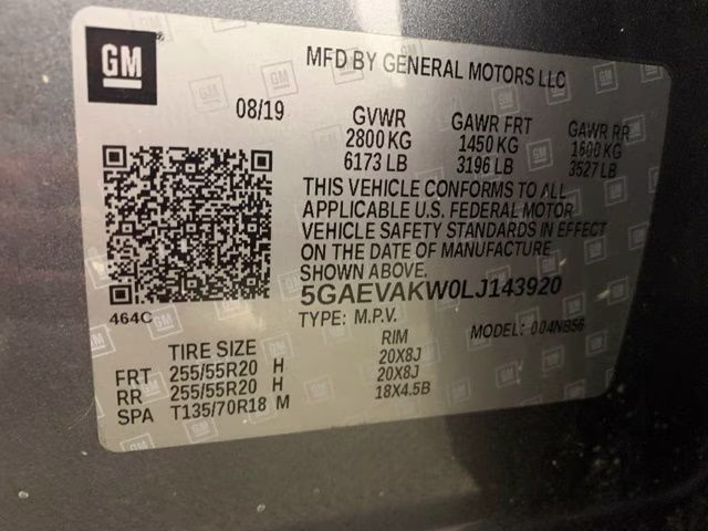 2020 Satin Steel Metallic Buick Enclave Essence AWD SUV