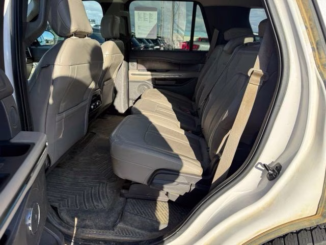 2018 White Platinum Metallic Tri-Coat Ford Expedition Limited 4X4 SUV