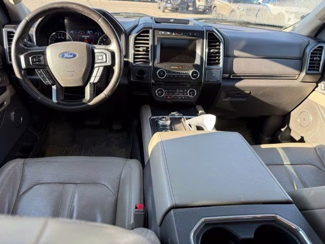 2018 White Platinum Metallic Tri-Coat Ford Expedition Limited 4X4 SUV